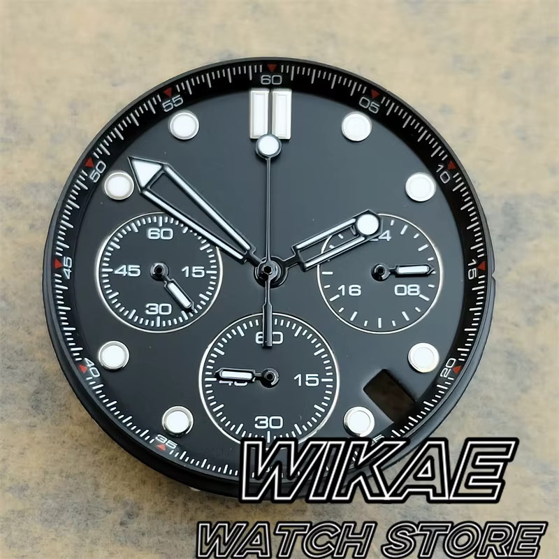Cadran de montre Vk63 avec ensembles d'aiguilles