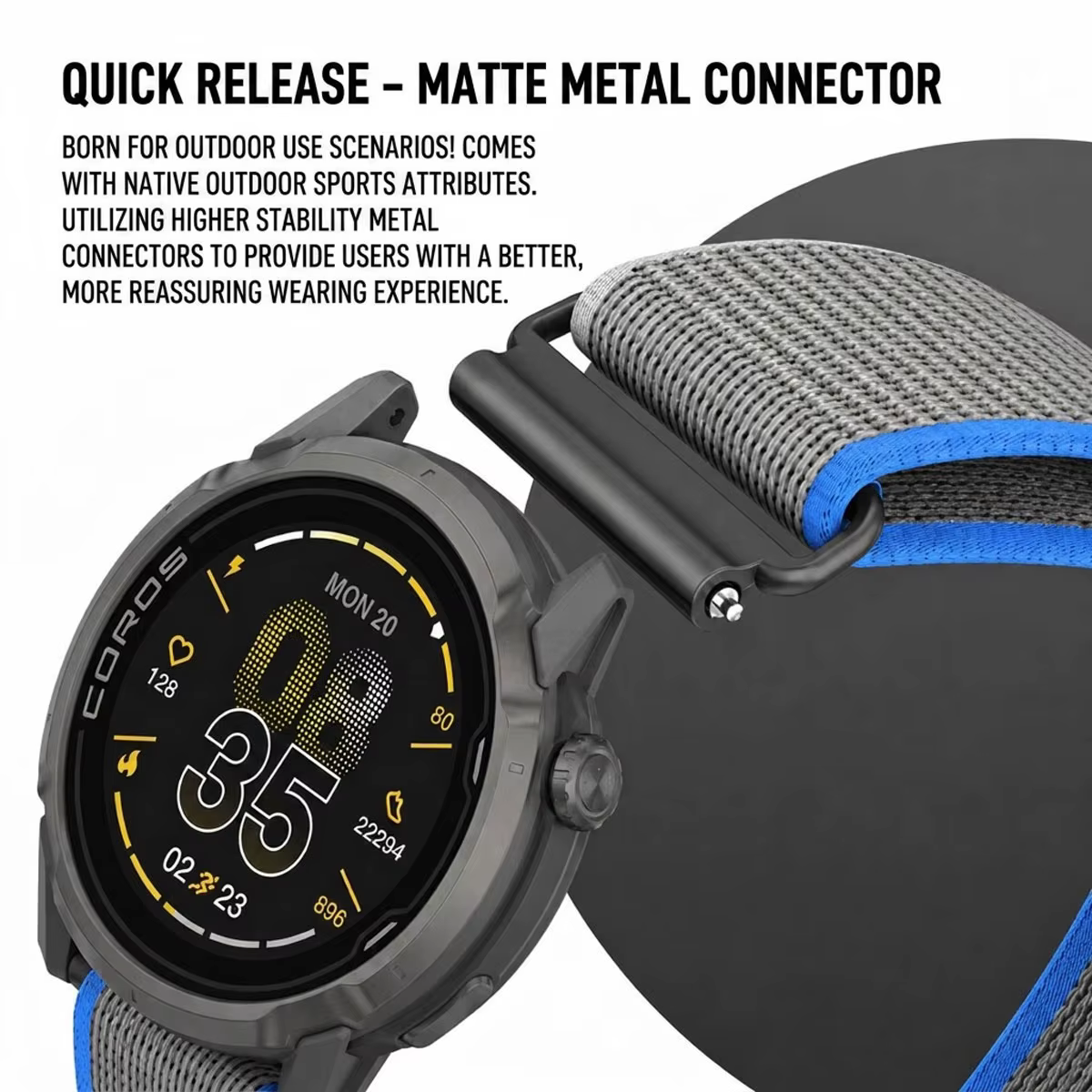 Compatible avec COROS NOMAD / APEX 4