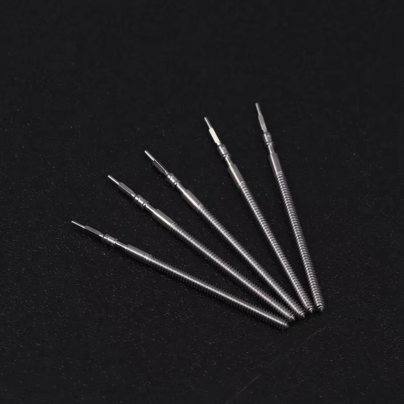 Lot de 5 tiges de mouvement de montre 1M02