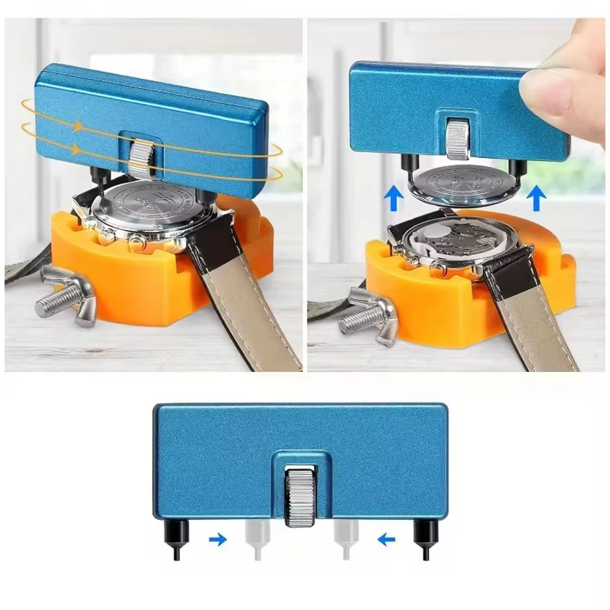 4 kits de remplacement de piles de montre professionnels