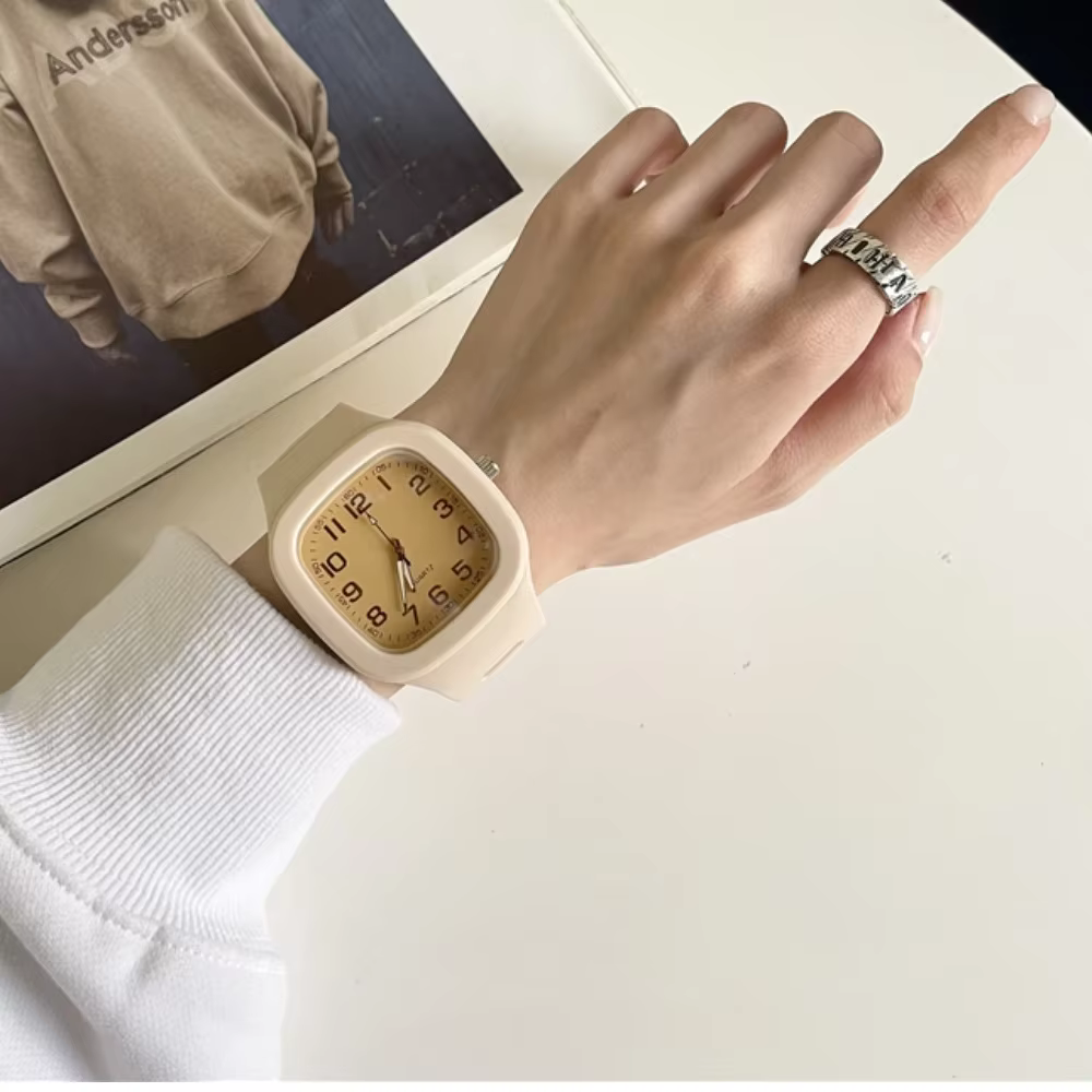 Mode femmes montres carré cadran montre