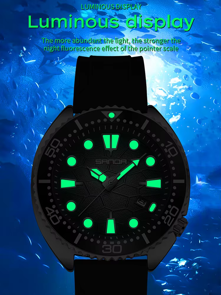 SANDA – montre à Quartz de luxe pour hommes