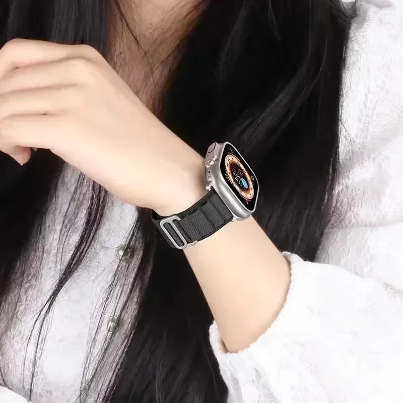Boucle alpine pour bracelets de montre Apple ultra 2 49mm 46mm 42mm 40-44mm 45mm 41mm bracelet de sport iwatch série 10