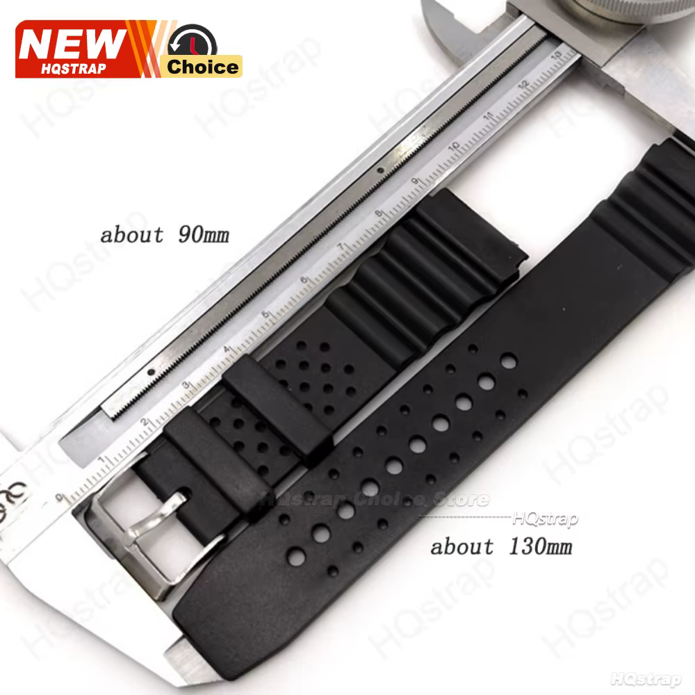 Bracelet de montre en plastique 18mm 20mm 22mm pour hommes et femmes