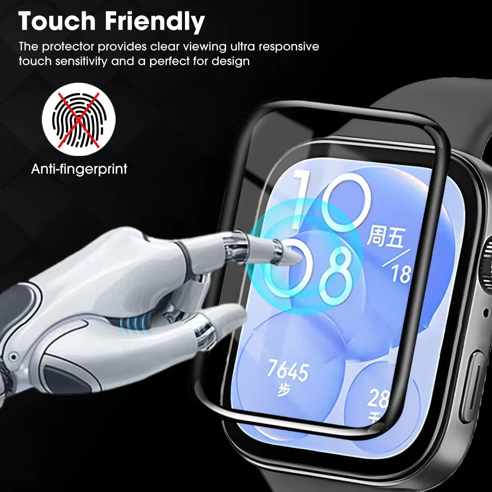 Film incurvé 9D pour montre connectée Huawei fit4 fit5