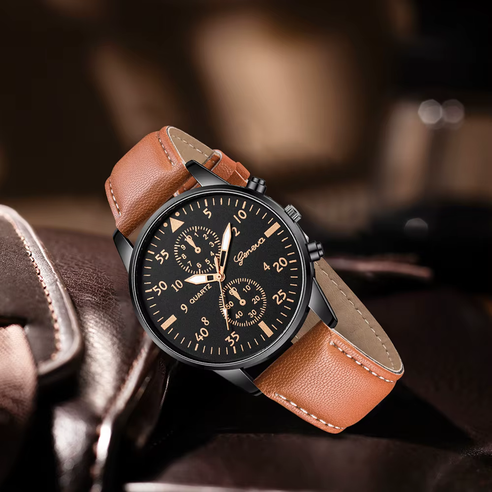 Ensemble de montres à Quartz pour hommes