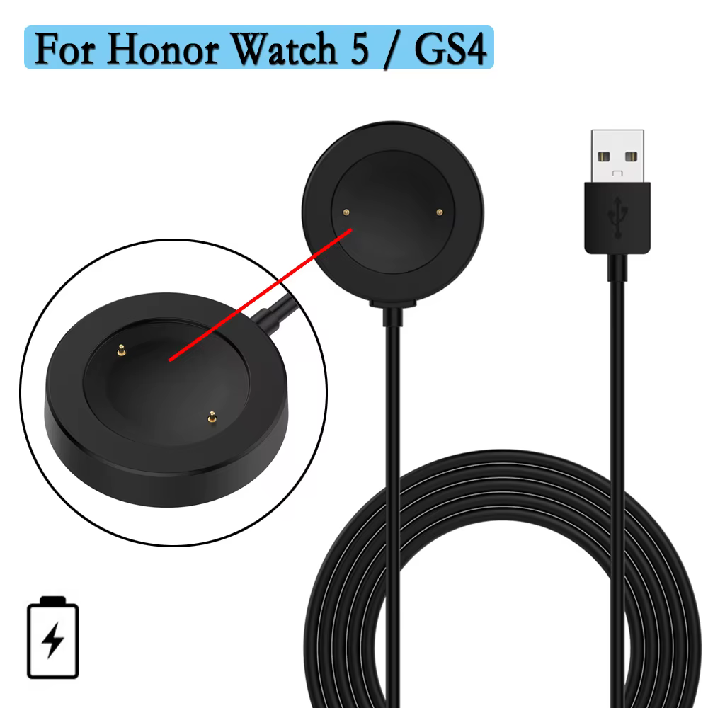 Fil de chargeur de 100cm pour Honor Watch 5/GS4