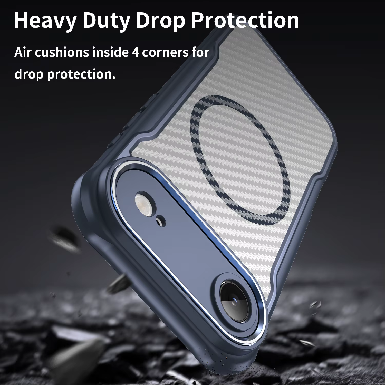 Protection antichoc accessoires de téléphone étui transparent pour Iphone Air 17 Pro Max Iphone17 14 13 12 15 16 Plus Iphone16 Iphone15
