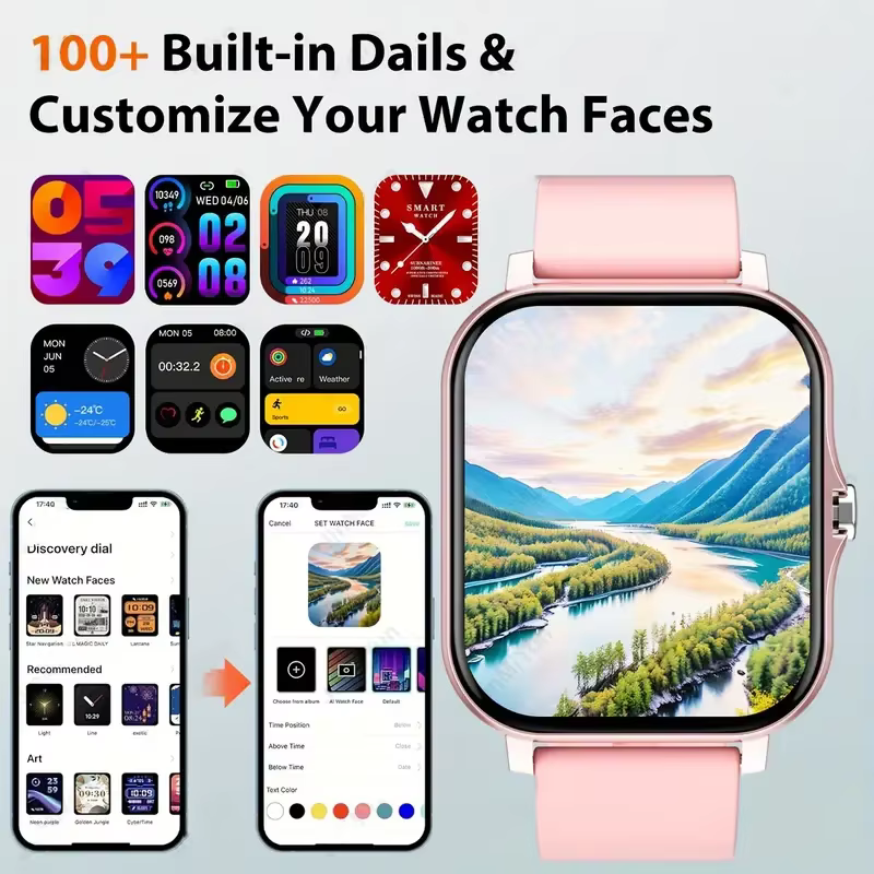 KESHUYOU 2025 nouvelle montre intelligente Bluetooth parler sang oxygène/pression artérielle moniteur
