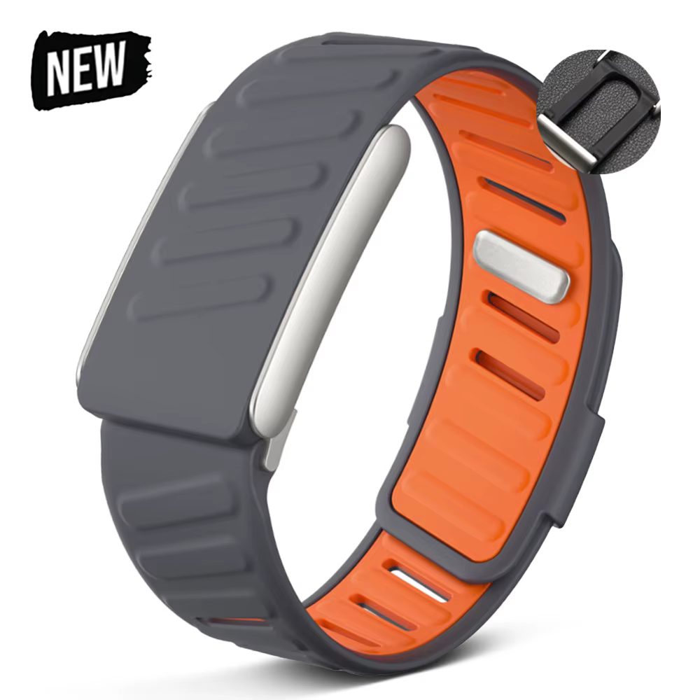 Bracelet de montre en silicone bicolore pour Google Fitbit Air Change To Whoop 5.0