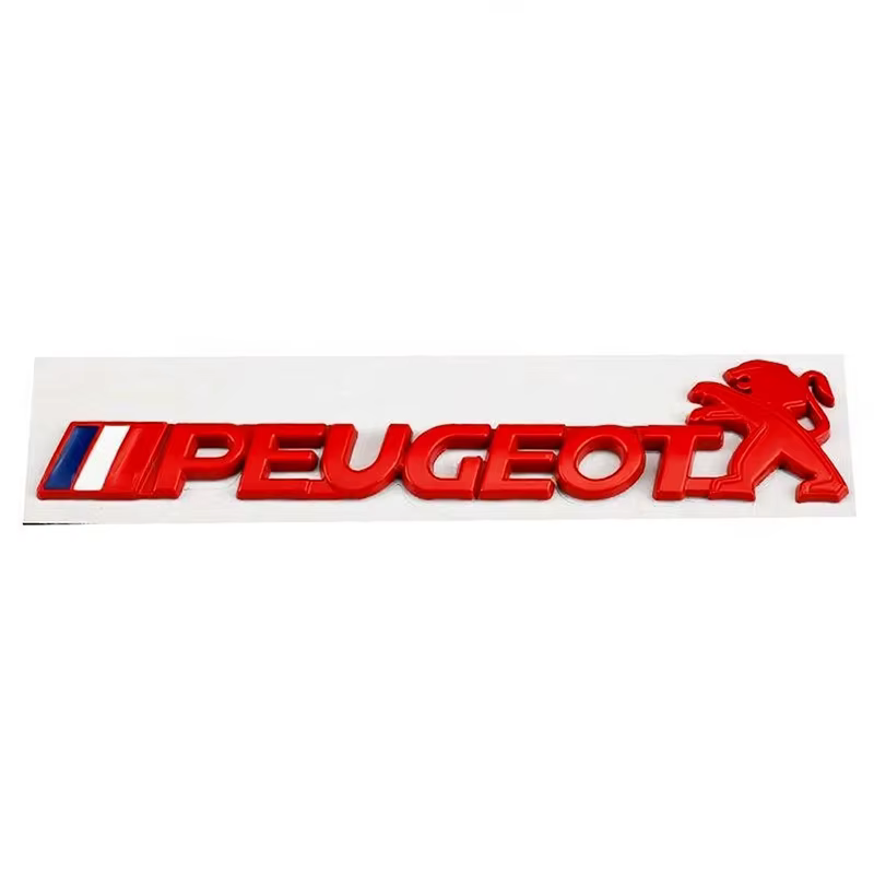 Autocollant emblème de voiture, accessoires pour Peugeot 206 307 308 207 3008 208 407 508 2008 5008 301 406 408 607 4008 Rifter RCZ 107 106