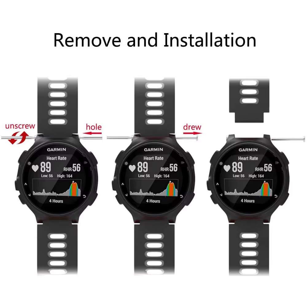 Bracelet de montre pour Garmin Forerunner 735XT