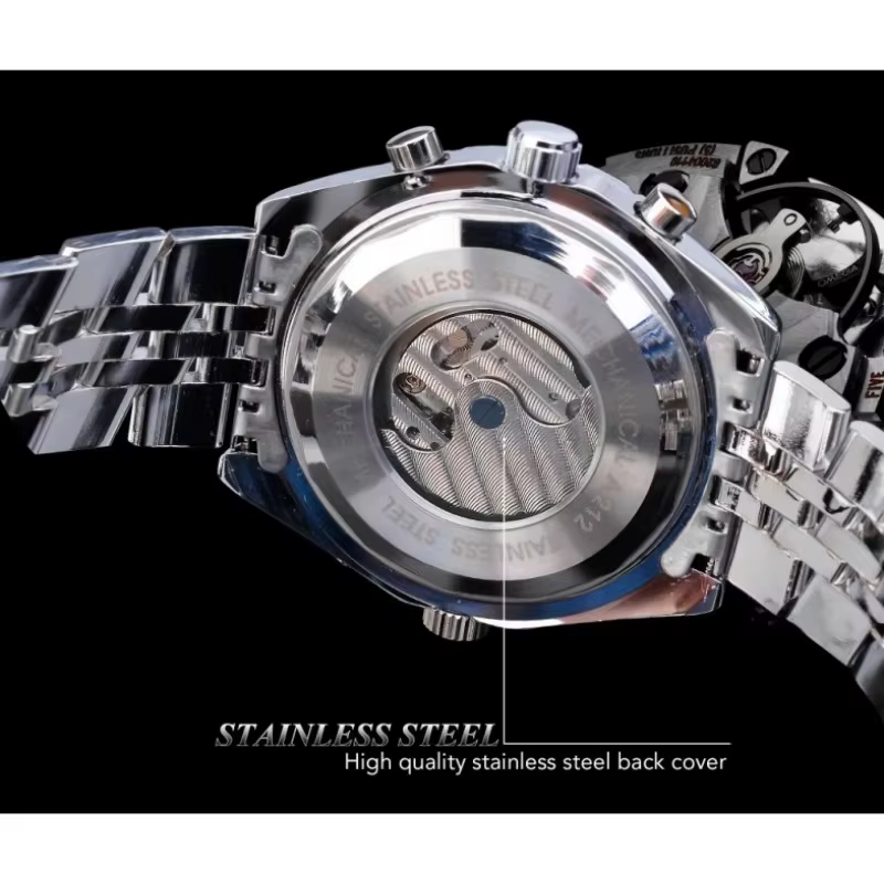 JARAGAR 212 nouvelle montre mécanique automatique pour hommes mode affaires luxe calendrier semaine