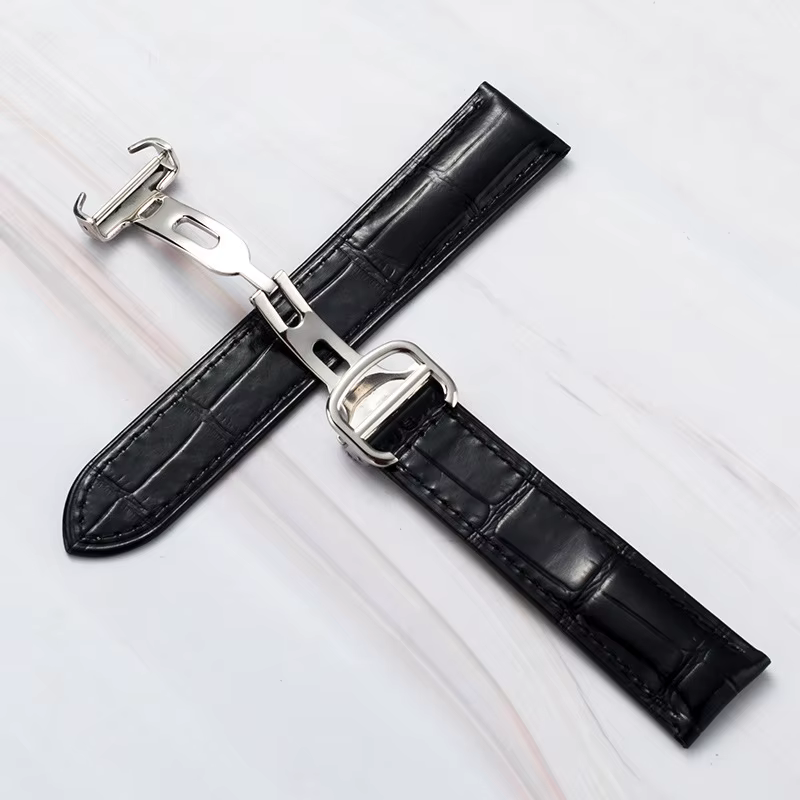 16mm 18mm 20mm 22mm Bracelet de montre en cuir véritable