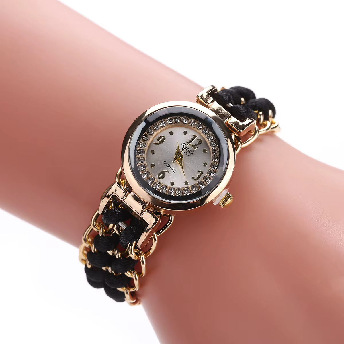 Mode femmes montres tricot corde chaîne enroulement analogique Quartz montre-bracelet Simple dames horloge décontractée Relogio Feminino cadeaux