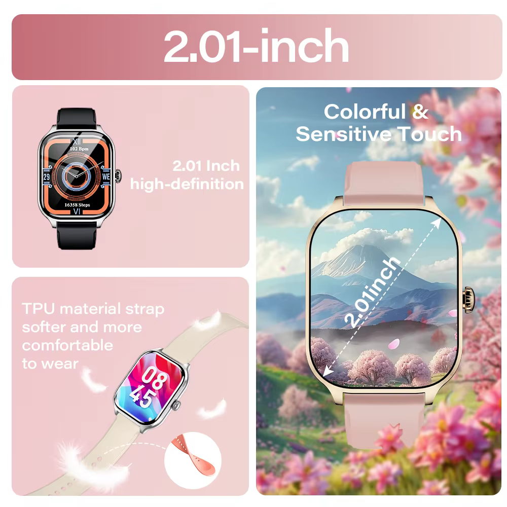 LAXASFIT 2025 nouvelle montre intelligente Bluetooth appel Message rappel 24 heures surveillance de la santé