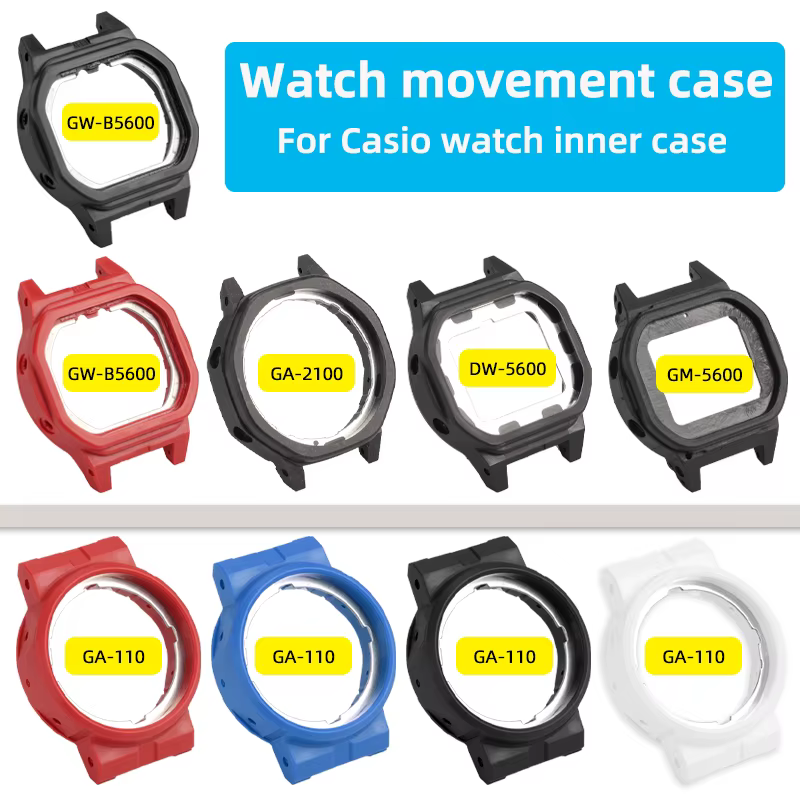 Boîtier de montre en résine pour Casio G-Shock GA110 DW5600 GM-5600 GW-B5600 DW-5900 GA900 GA-2100