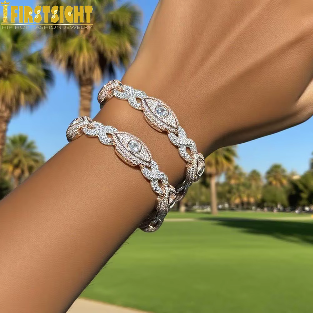 Bracelet à maillons infini pour hommes et femmes