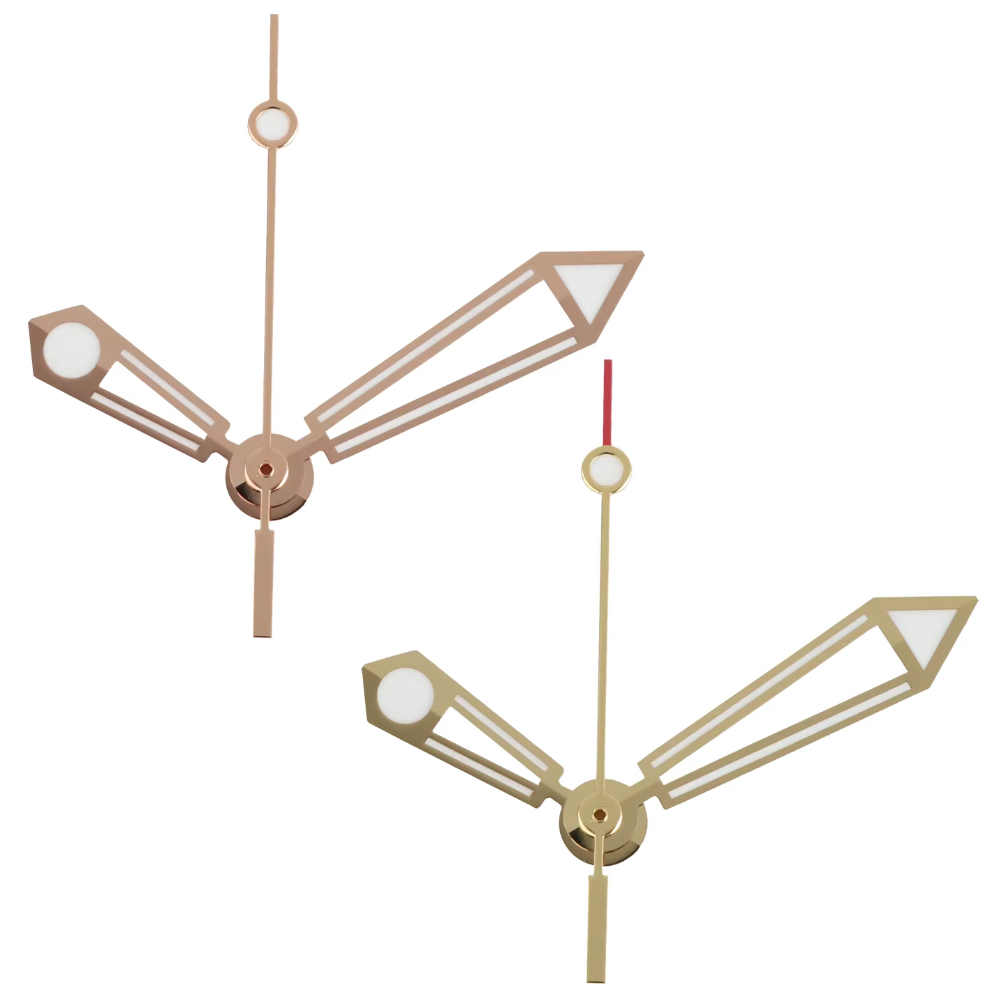 Aiguilles de montre lumineuses de qualité supérieure