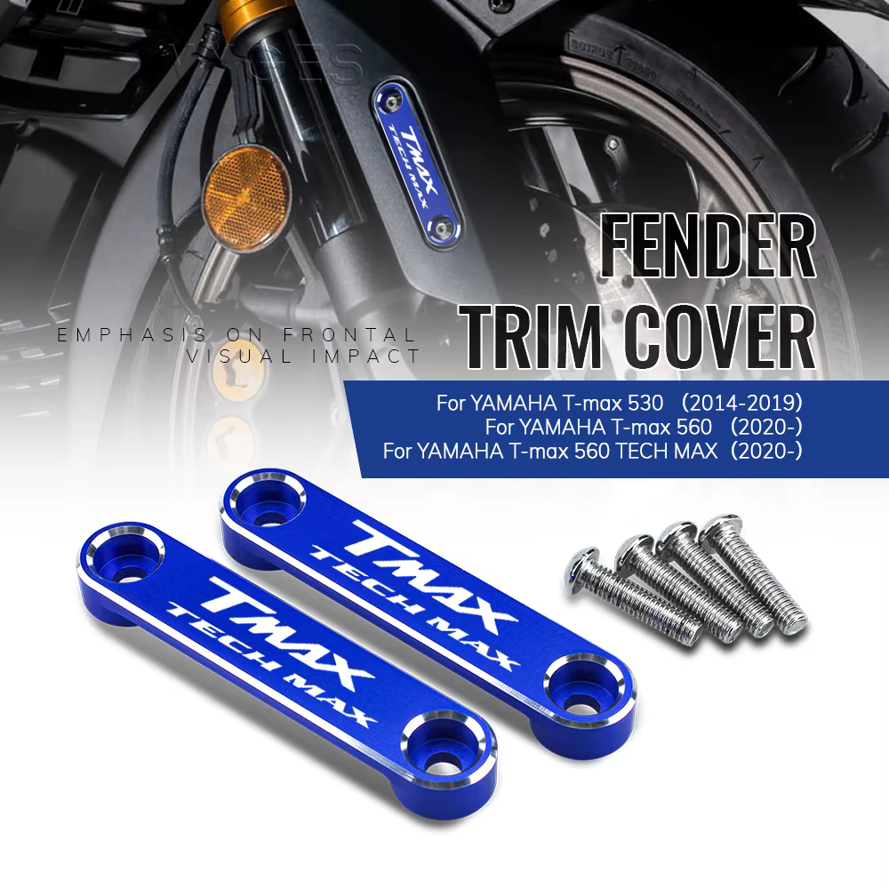 Accessoires de moto pour YAMAHA t-max 560 TECH MAX Tmax 530 2014, garde-boue, axe de garde-boue, plaque Coper, couvercle décoratif