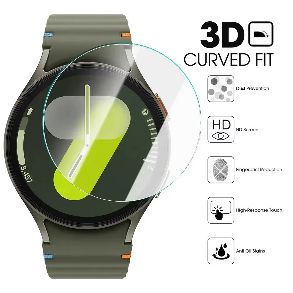 Protecteur d'écran en verre trempé pour Samsung Galaxy Watch 7