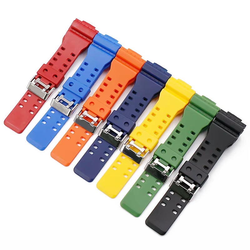 Bracelet en résine pour Casio G-SHOCK GA110 GA100 GA120 GD120 G-8900 GW-8900 GLS-100