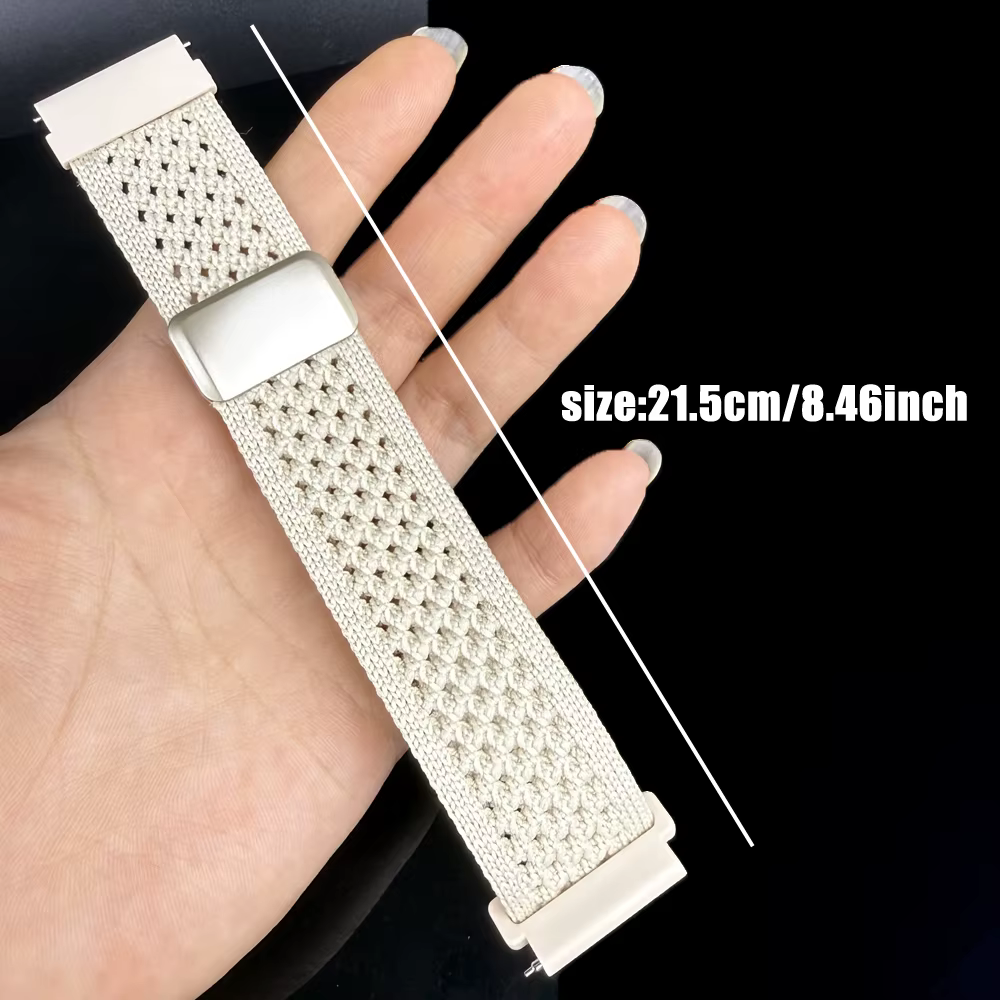 Bracelet 22/20mm pour Samsung Galaxy Watch 7 6 5 4 44mm 40mm 6 Classic 47mm 43mm 5 Pro