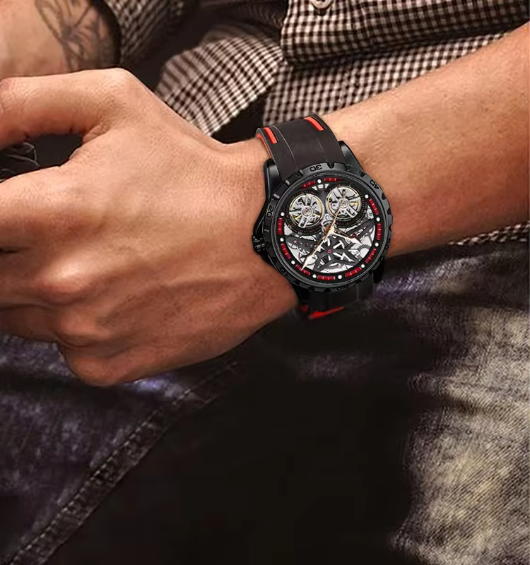 Boring Time 2026 How AI LANG Watch Montre mécanique à remontage automatique avancé