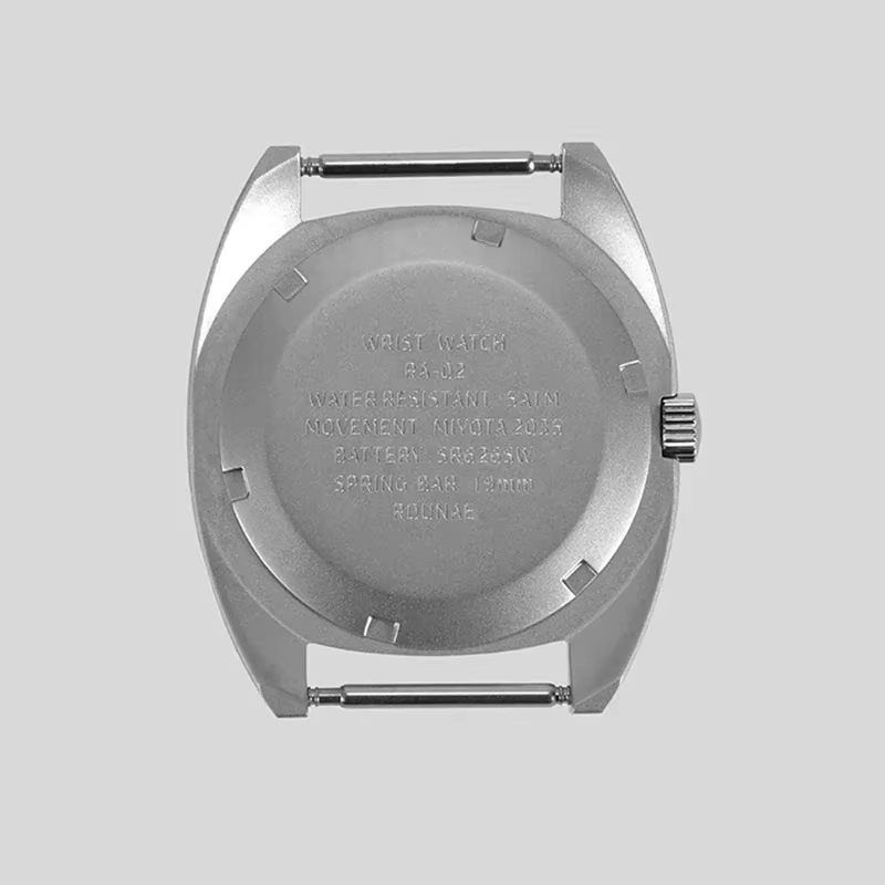 RDUNAE RA01 RA02 RA03 RA05 montre à Quartz K1 cristal minéral acier inoxydable lumineux étanche 5ATM montres pour hommes