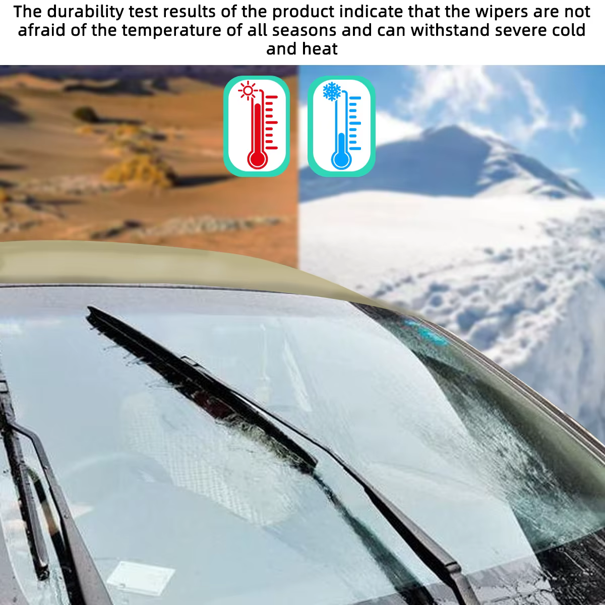 Essuie-glace avant adapté à Jeep Wrangler Tj Jk Jl 1996 – 2023, 2 pièces, accessoires de fenêtre de pare-brise 2000 2010 2016 2021