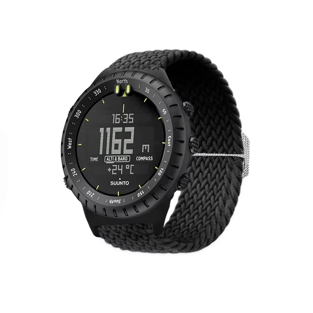 Bracelet à boucle en nylon pour montre intelligente Suunto Core, bracelet de montre, tissage tressé, bracelet élastique, accessoires Correa