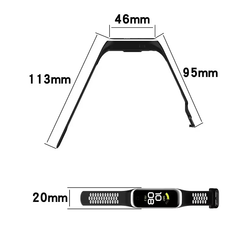 Bracelet de sport pour Samsung Galaxy Fit 2 SM-R220