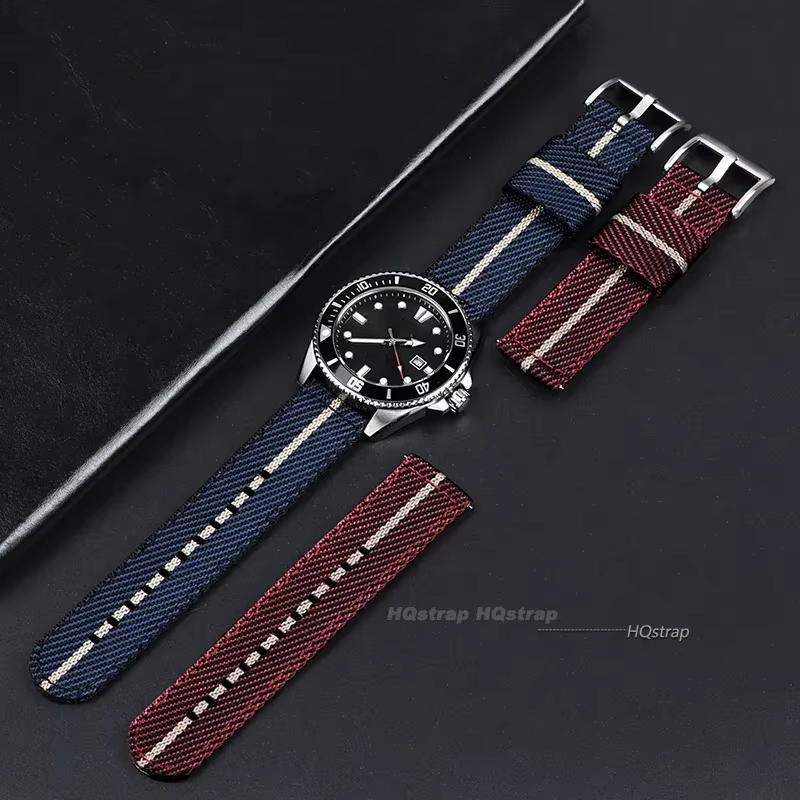 Bracelet en Nylon à dégagement rapide pour Tudor 20 22mm