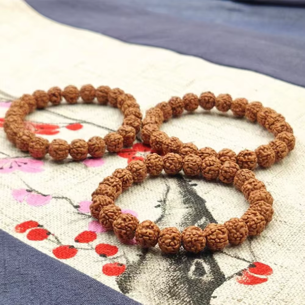 Bracelet en ULélastique Rudraksha, original
