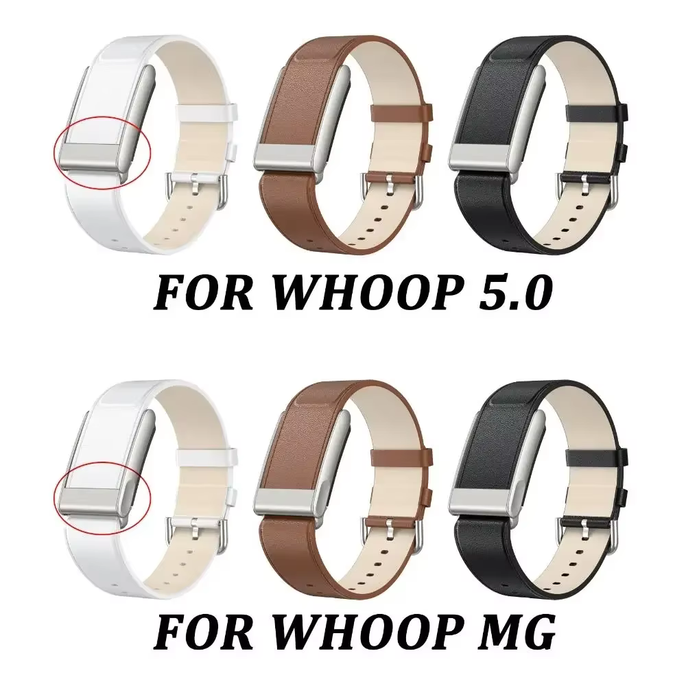 Bracelet en cuir pour Whoop 5.0