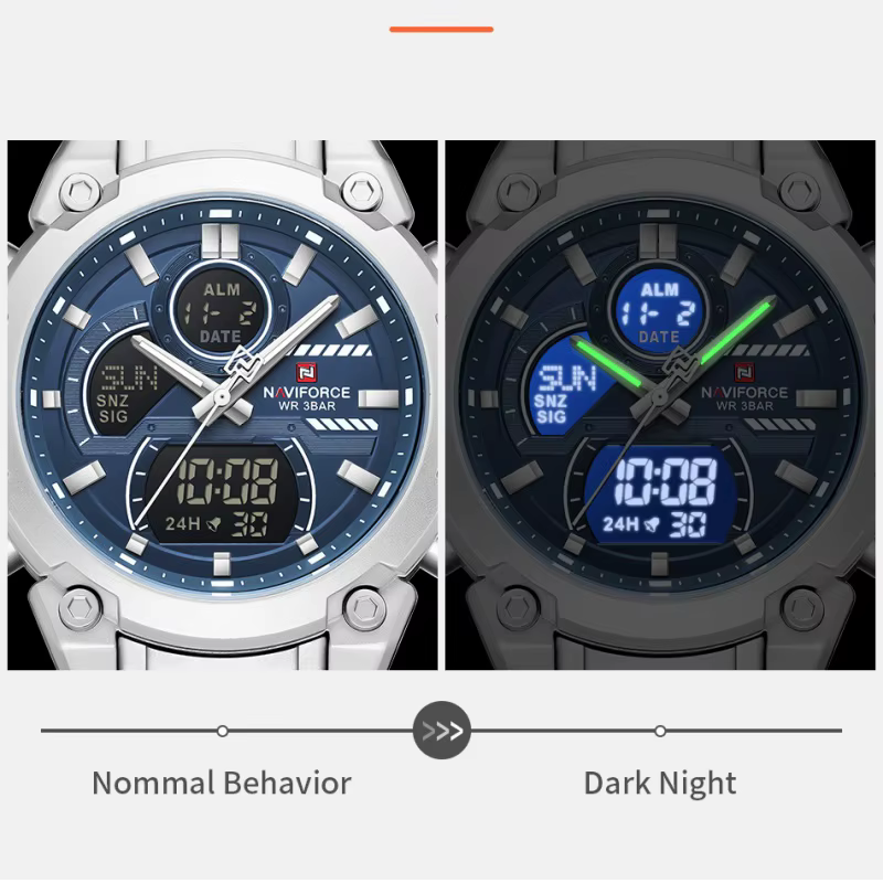 NAVIFORCE Nouvelle Montre-Bracelet 2026 pour Hommes