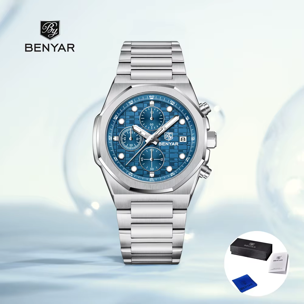 BENYAR – montre-bracelet à Quartz pour hommes