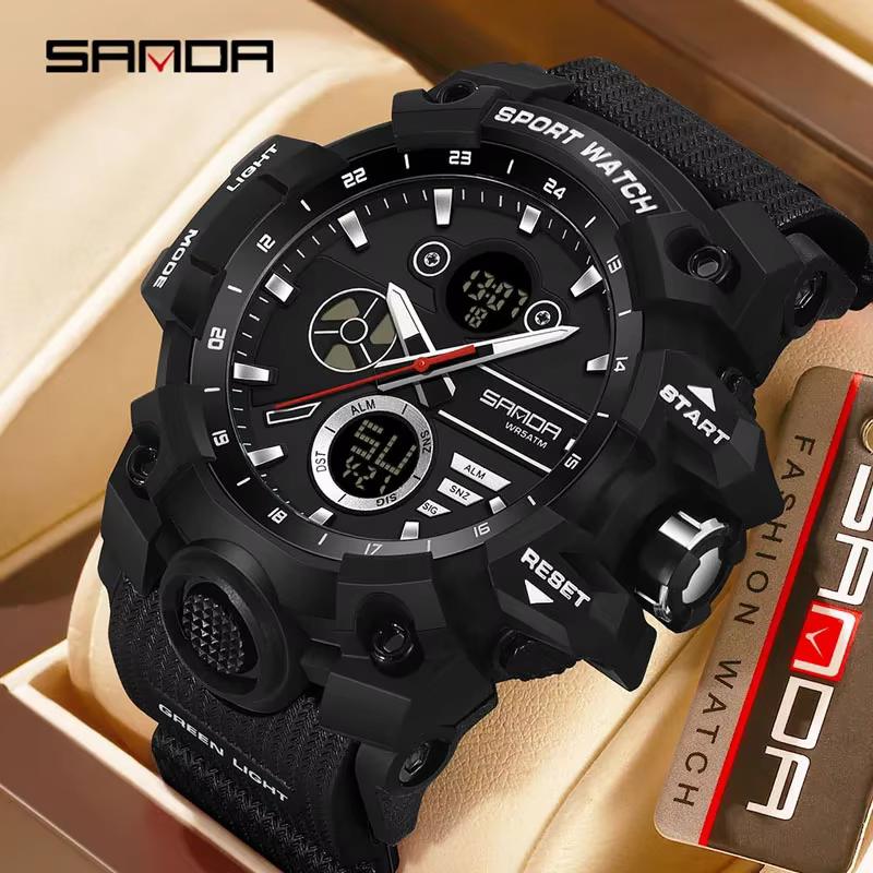 Montre de sport pour homme SANDA