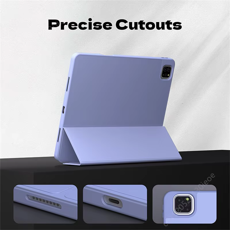 Housse porte-crayon pour iPad Pro 11 12.9 13, étui iPad A16 11th Air 11 "13" M3 Air 5th 4th 10.9 10th 10.2 9th 8th 7th Funda Coque