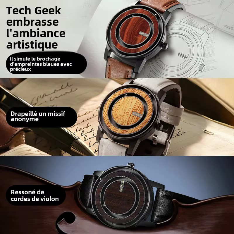 EUTOUR - Montre unisexe à billes magnétiques