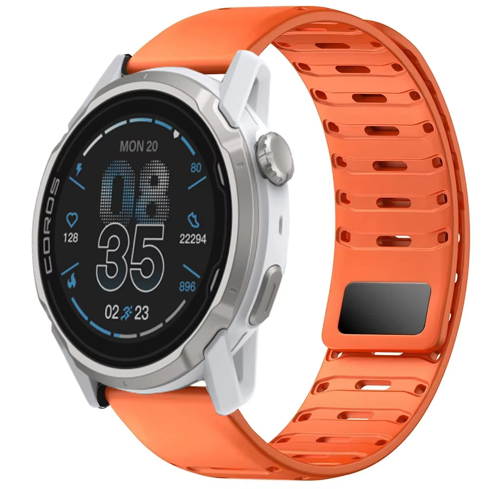 Bracelet en Silicone de 22mm pour montre COROS PACE Pro/4 APEX 4