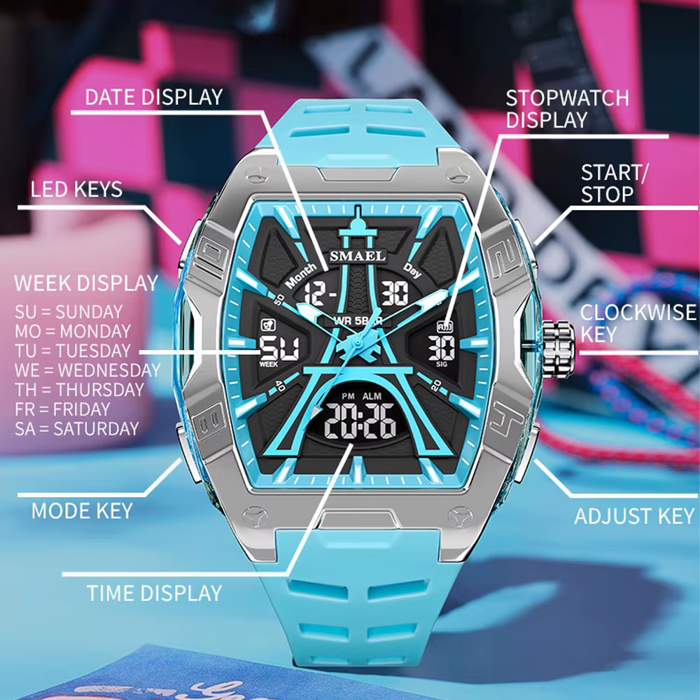 SMAEL – montre de luxe pour hommes