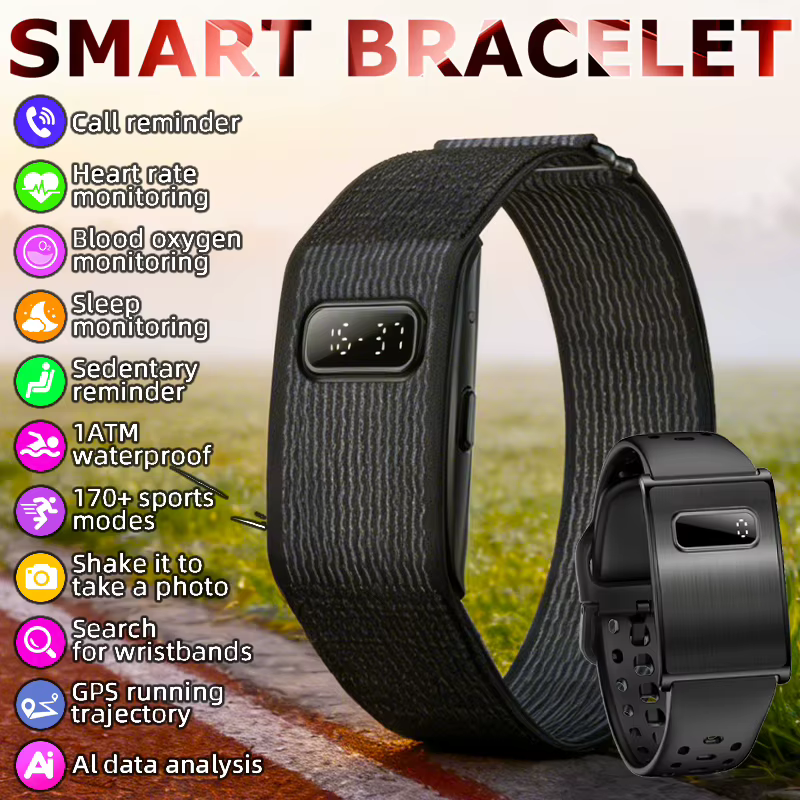 Bracelets intelligents LIGE avec écran électronique