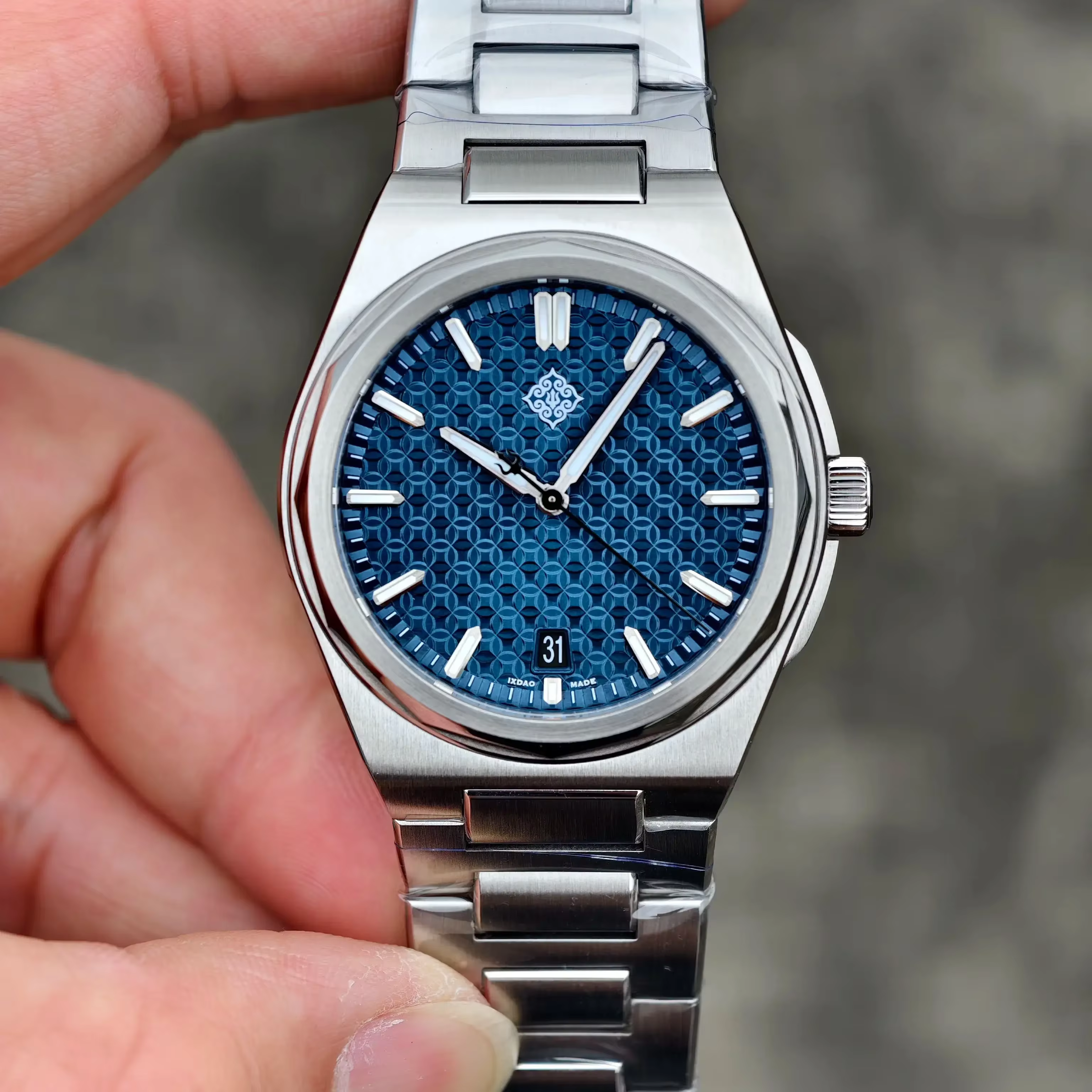 IX&DAO 2026 Nouvelle montre mécanique automatique pour homme Warrior 37 mm