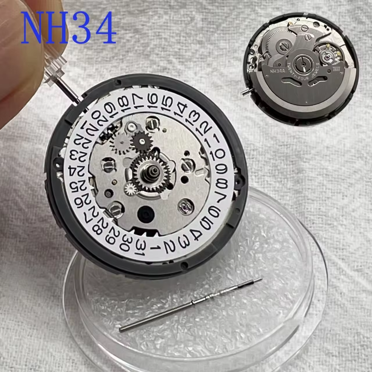 Mouvement automatique japonais TMI NH34 GMT 21600bph