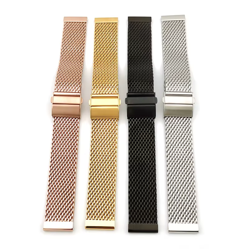 Bracelet de Montre Milanaise pour IWC Omega Seam84Breitling SeATM