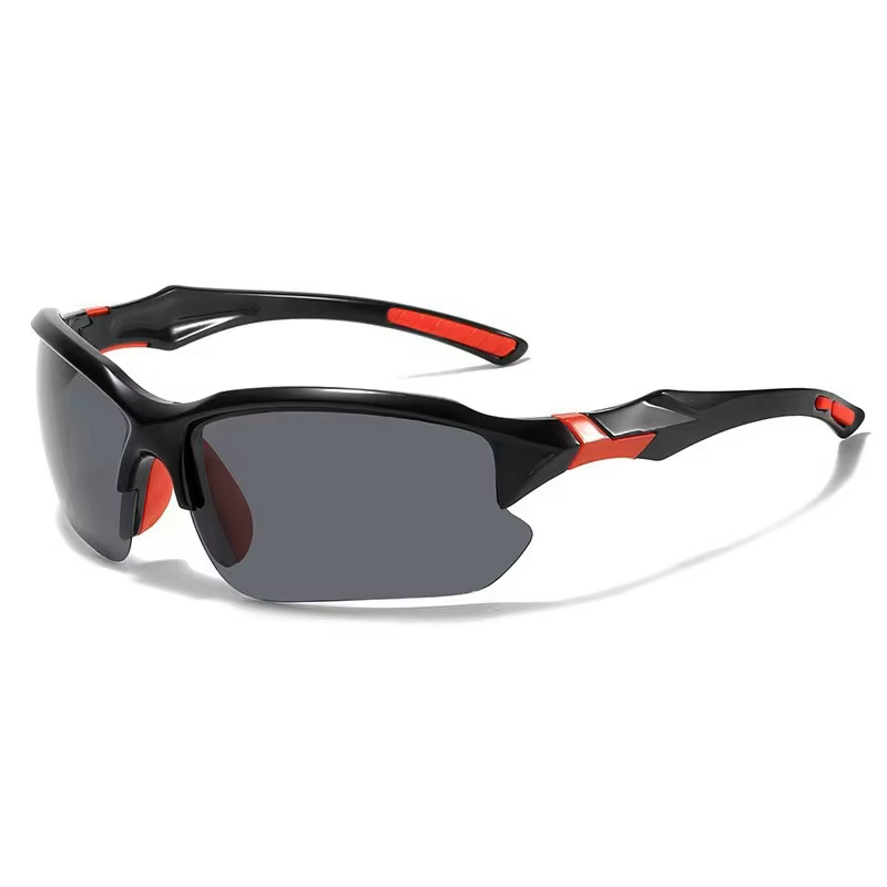 Lunettes de sport polarisées d'extérieur à la mode pour hommes et femmes, coupe-vent adaptées au baseball, la course à pied, la pêche, le golf et la conduite