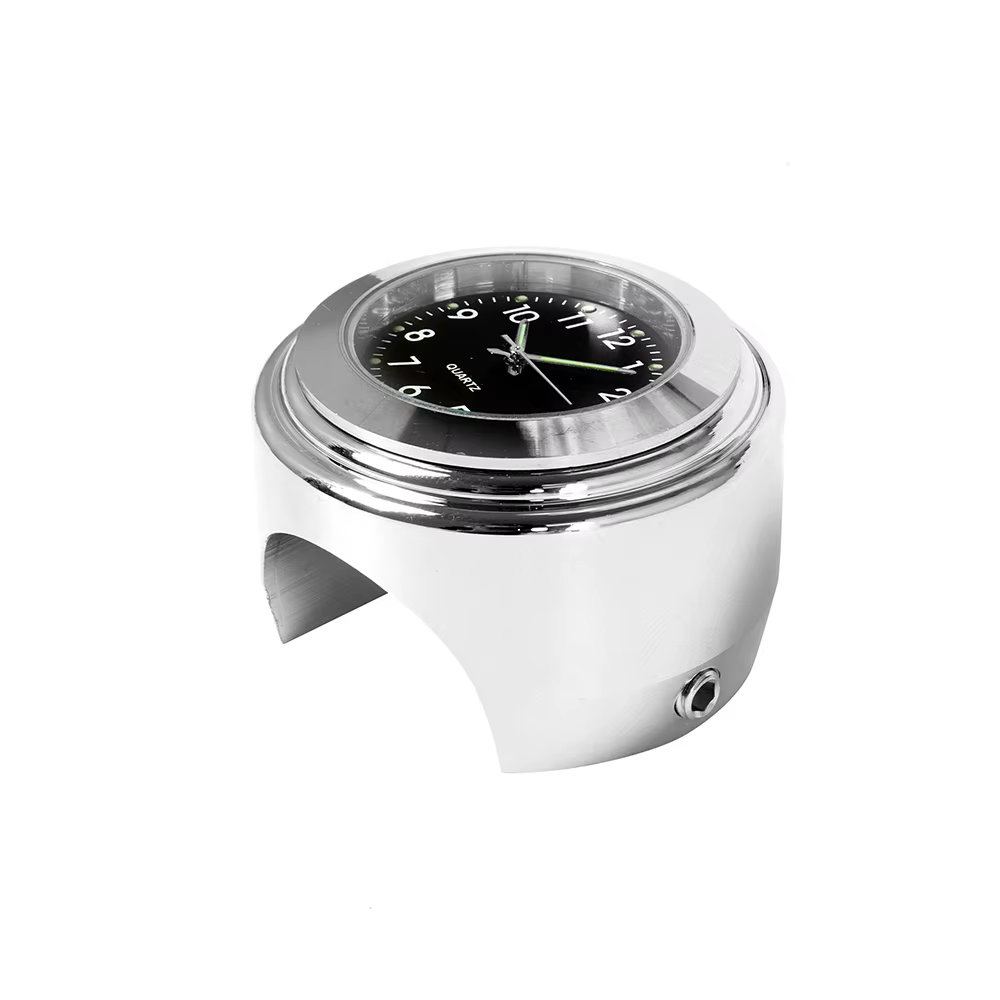 Montre à quartz étanche Shoous pour guidon de moto