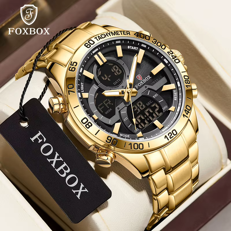 Montres de luxe pour hommes FOXBOX