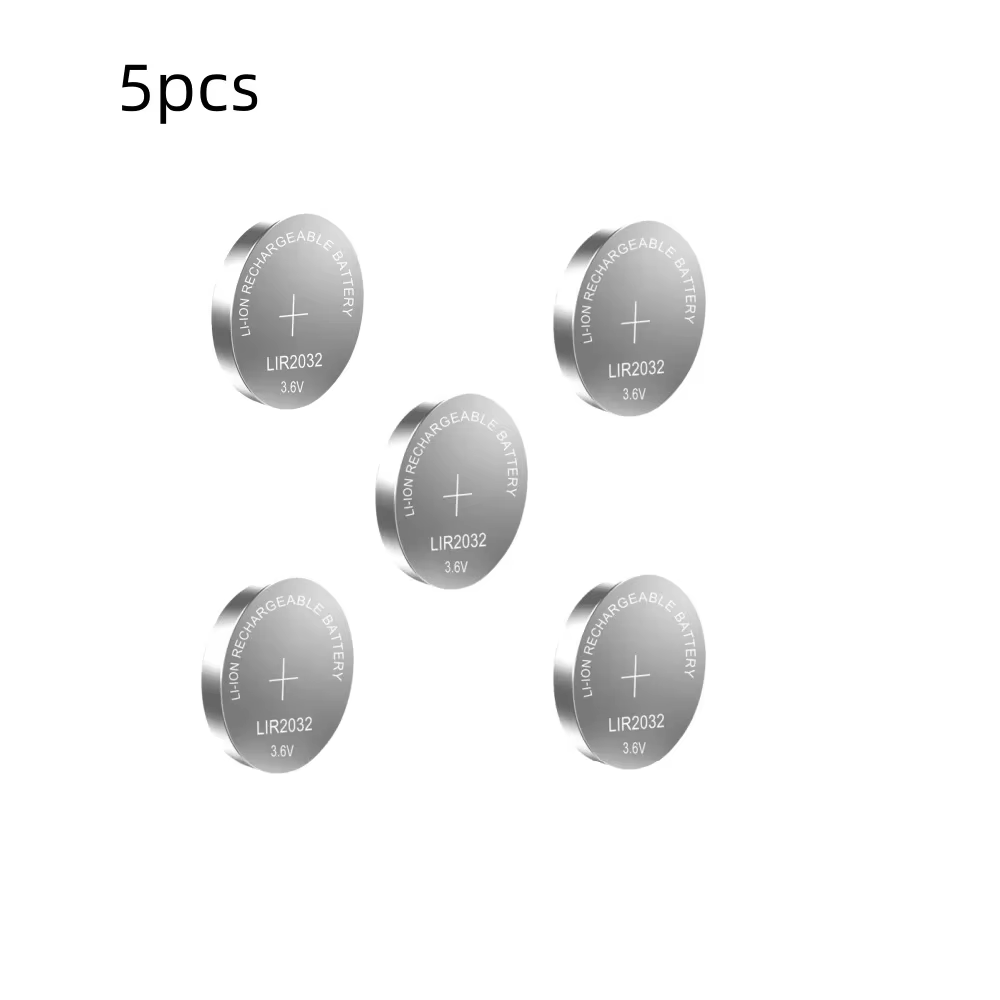 1-5 pièces LIR2032 batterie Rechargeable 2032 Lithium charge peut remplacer CR2032 pour les montres